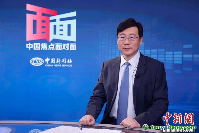 國家氣候變化專家委員會(huì)副主任、中國科學(xué)院科技戰(zhàn)略咨詢研究院研究員王毅日前在北京接受<a target='_blank'  data-cke-saved-href='/' href='/'>中新社</a>“中國焦點(diǎn)面對(duì)面”專訪。<a target='_blank'  data-cke-saved-href='/' href='/'>中新社</a>記者 蔣啟明 攝