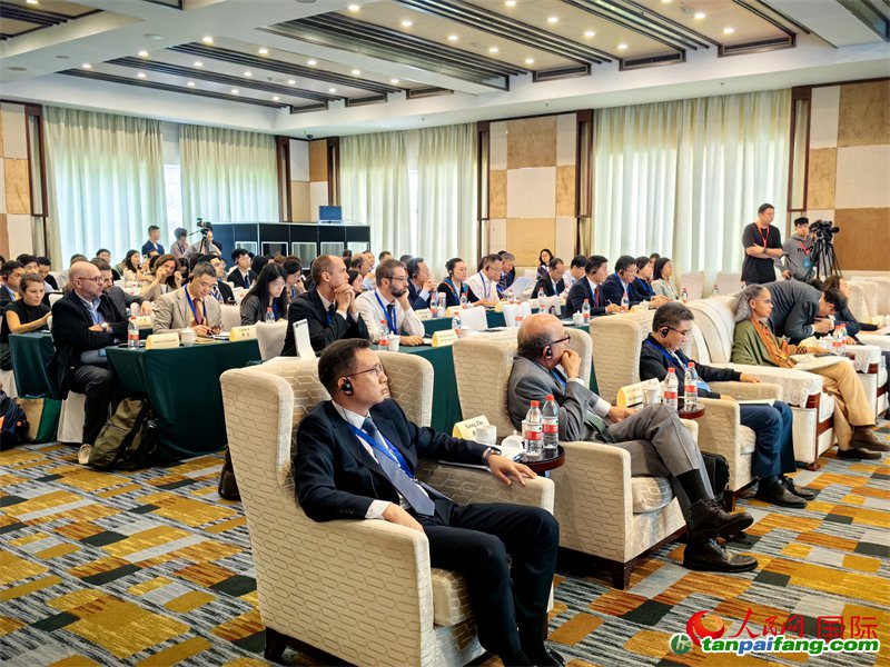 “通往COP30之路：中巴植樹造林和碳匯合作研討活動”現(xiàn)場。人民網(wǎng)記者 符園園攝